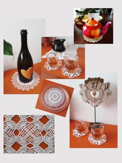 04_PITSILIINAT // LACE DOILIES // TAPETES A CROCHET